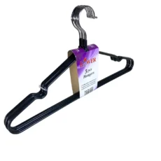 چوب لباسی ردفلاور فلزی مشکی مقاوم مناسب نظم‌دهنده کمد لباس